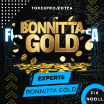 Gold coins on black background, representing Bonnitta Gold trading strategy with secretive custom indicator and advanced algorithm.