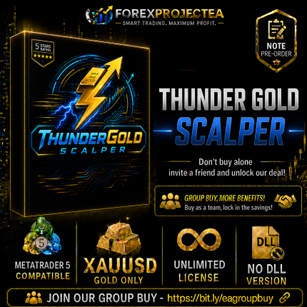 Thunder Gold Scalper MT5 v1.3 [PRE-ORDER]